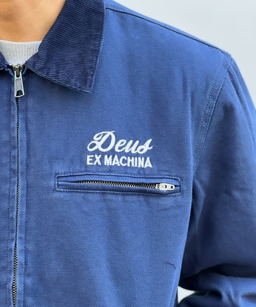DEUS EX MACHINA(デウスエクスマキナ)の「【DEUS】Address Workwear Jacket(その他アウター・メンズ・ブルー/ブラック・MEDIUM/LARGE/X-LARGE)」の9枚目の写真