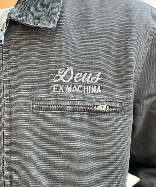 DEUS EX MACHINA(デウスエクスマキナ)の「【DEUS】Address Workwear Jacket(その他アウター・メンズ・ブルー/ブラック・MEDIUM/LARGE/X-LARGE)」の6枚目の写真
