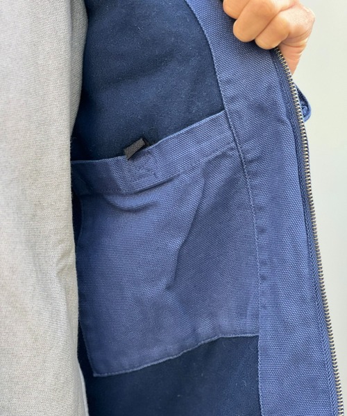 DEUS EX MACHINA(デウスエクスマキナ)の「【DEUS】Address Workwear Jacket(その他アウター・メンズ・ブルー/ブラック・MEDIUM/LARGE/X-LARGE)」の10枚目の写真