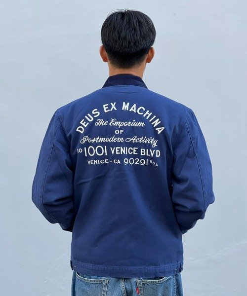 DEUS EX MACHINA(デウスエクスマキナ)の「【DEUS】Address Workwear Jacket(その他アウター・メンズ・ブルー/ブラック・MEDIUM/LARGE/X-LARGE)」の8枚目の写真