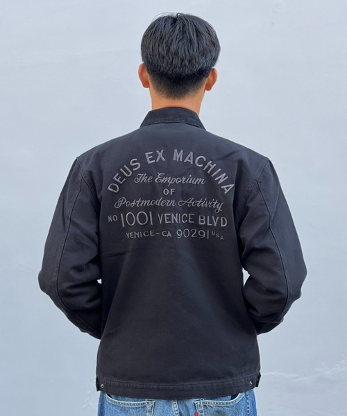 DEUS EX MACHINA(デウスエクスマキナ)の「【DEUS】Address Workwear Jacket(その他アウター・メンズ・ブルー/ブラック・MEDIUM/LARGE/X-LARGE)」の5枚目の写真