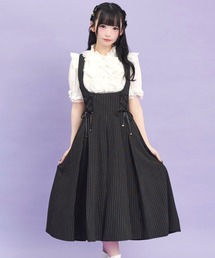 Secret Honey | レースアップミディジャンパードレス(スカート)