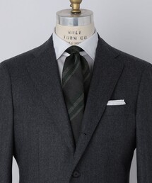 Puccini: シルク ラスティック ストライプ ネクタイ