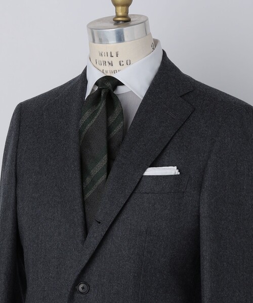 SHIPS（シップス）の「Puccini: シルク ラスティック ストライプ ネクタイ（ネクタイ・メンズ・ネイビー/ブラウン/ロイヤルブルー/ダークグレー・1）」の10枚目の写真