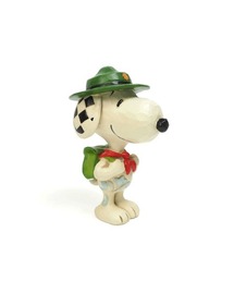 SNOOPY（スヌーピー）の「【JIM SHORE】スヌーピー ボーイ スカウト ミニ（インテリア雑貨・レディース）」