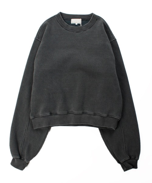 Universal Style Wear(ユニバーサルスタイルウェア)の「Universal Style Wear ピグメント "HUTON" スウェット(スウェット・メンズ・ブラウン/カーキ/オフホワイト/スミクロ・X-LARGE/LARGE/MEDIUM)」の13枚目の写真
