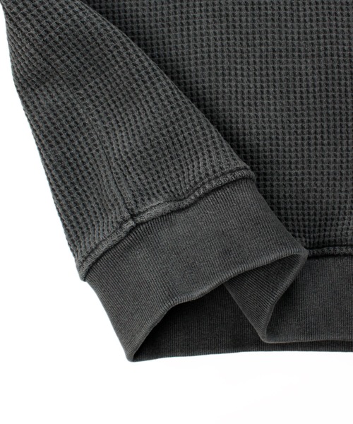 Universal Style Wear(ユニバーサルスタイルウェア)の「Universal Style Wear ピグメント "HUTON" スウェット(スウェット・メンズ・ブラウン/カーキ/オフホワイト/スミクロ・X-LARGE/LARGE/MEDIUM)」の16枚目の写真