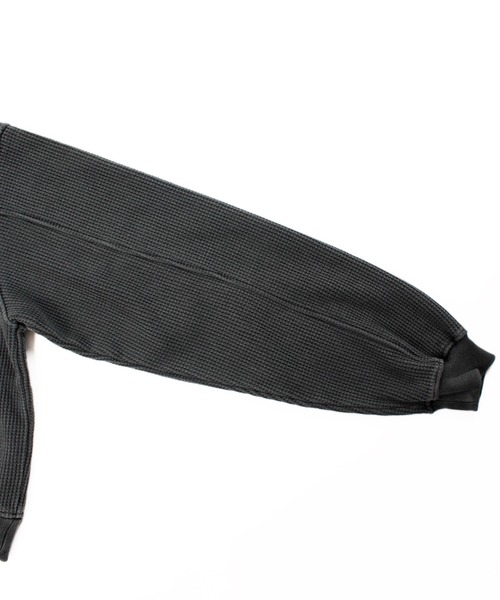 Universal Style Wear(ユニバーサルスタイルウェア)の「Universal Style Wear ピグメント "HUTON" スウェット(スウェット・メンズ・ブラウン/カーキ/オフホワイト/スミクロ・X-LARGE/LARGE/MEDIUM)」の17枚目の写真