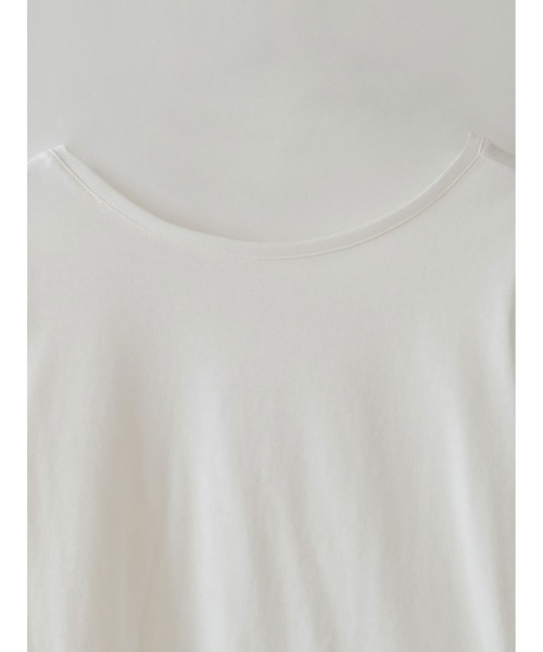 HER.(ハー)の「ニュアンスロングTシャツ(Tシャツ/カットソー・レディース・ブラウン/ホワイト・フリー)」の16枚目の写真