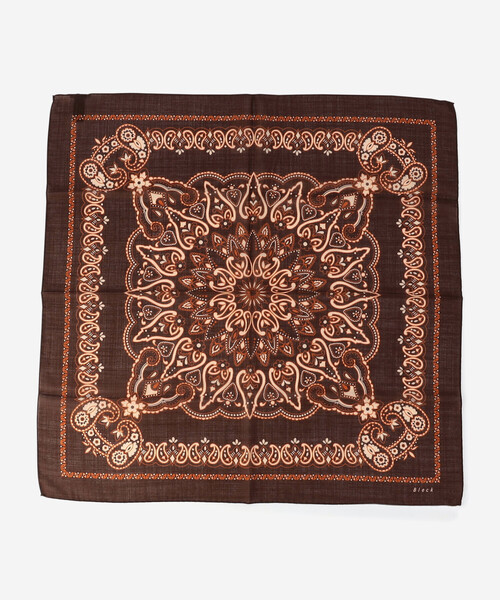 Bshop（ビショップ）の「Bleck | ウールスカーフ（バンダナ/スカーフ・レディース・ブラウン系その他/ブラック系その他・ONE）」の5枚目の写真