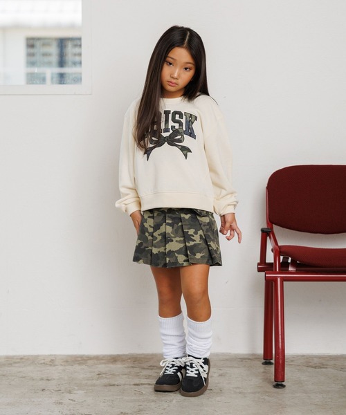 10C REPIPI(ジューシーレピピ)の「【10C REPIPI】ベロアワッペンウラケ(スウェット・キッズ・パープル/グレー/ブラック/アイボリー/オフホワイト/ピンク・130cm/120cm/110cm)」の7枚目の写真