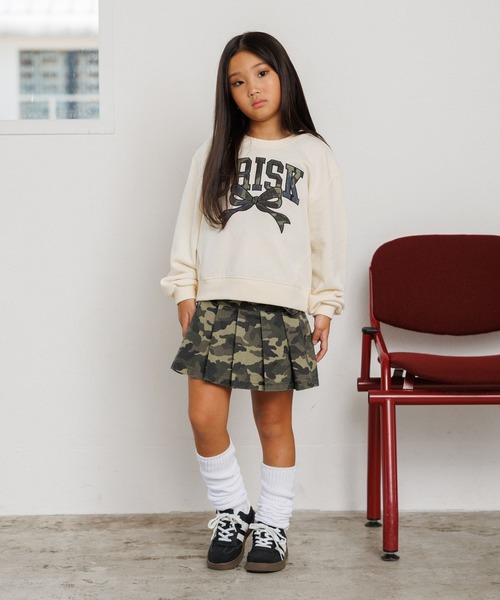 10C REPIPI(ジューシーレピピ)の「【10C REPIPI】ベロアワッペンウラケ(スウェット・キッズ・パープル/グレー/ブラック/アイボリー/オフホワイト/ピンク・130cm/120cm/110cm)」の8枚目の写真