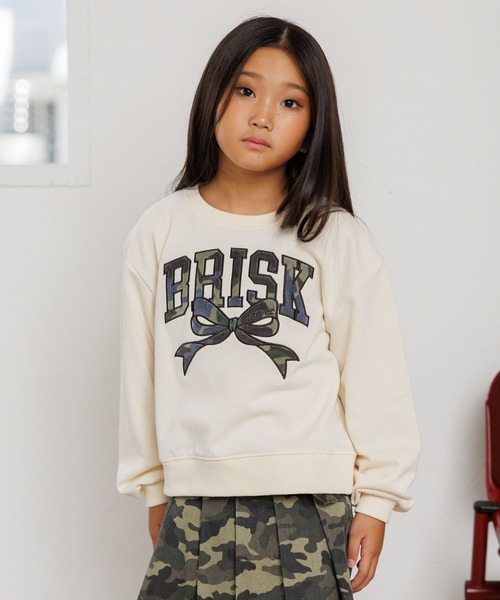 10C REPIPI(ジューシーレピピ)の「【10C REPIPI】ベロアワッペンウラケ(スウェット・キッズ・パープル/グレー/ブラック/アイボリー/オフホワイト/ピンク・130cm/120cm/110cm)」の9枚目の写真