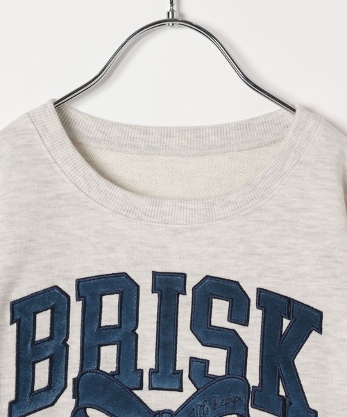 10C REPIPI(ジューシーレピピ)の「【10C REPIPI】ベロアワッペンウラケ(スウェット・キッズ・パープル/グレー/ブラック/アイボリー/オフホワイト/ピンク・130cm/120cm/110cm)」の19枚目の写真