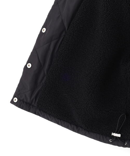 FREE'S MART（フリーズマート）の「◆裏ボアキルティングジャケット（ブルゾン・レディース・ホワイト/ブラック・MEDIUM/SMALL）」の22枚目の写真