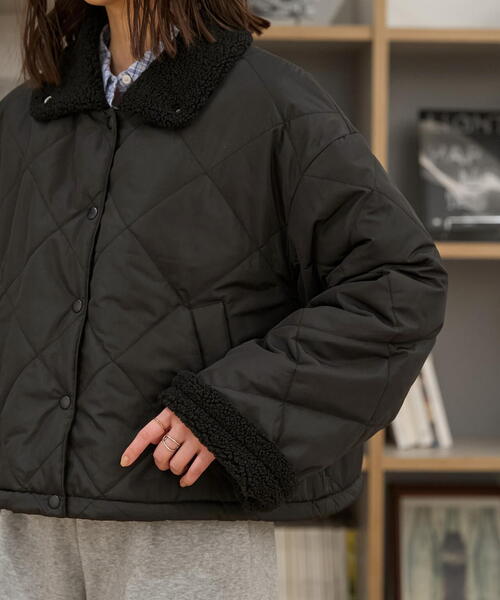 ♏*︎様 MARTE Vintage キルティングジャケット ◇裏ボアキルティングジャケット（ブルゾン）｜FREE'S MART（フリーズ