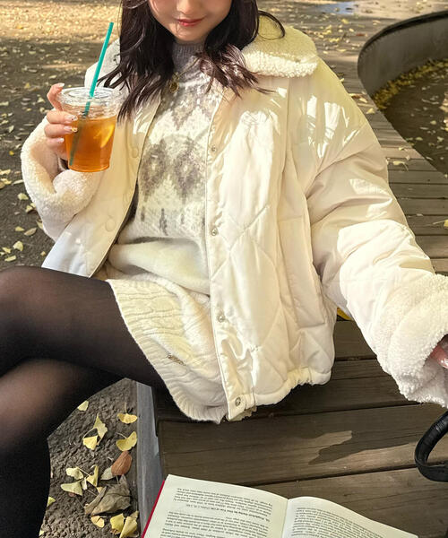 ◇裏ボアキルティングジャケット（ブルゾン）｜FREE'S MART（フリーズ