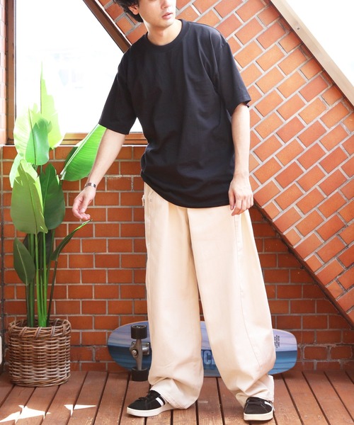 8(eight)(エイト)の「ワイドバルーンスナップデニム(デニムパンツ・メンズ・ブラック/ブルー系その他/キナリ/ブラック系その他・MEDIUM/SMALL/LARGE)」の20枚目の写真