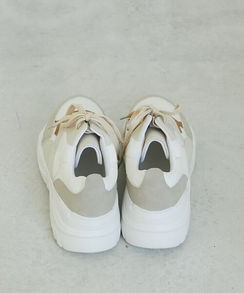 le.coeur blanc（ルクールブラン）の「《WEB限定アイテム》クッションソールボリュームスニーカー（スニーカー・レディース・ホワイト系その他2/ブラック系その他/ブラウン系その他2・39/38/37/36）」の14枚目の写真