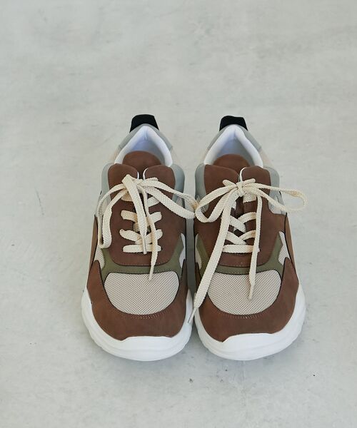 le.coeur blanc（ルクールブラン）の「《WEB限定アイテム》クッションソールボリュームスニーカー（スニーカー・レディース・ホワイト系その他2/ブラック系その他/ブラウン系その他2・39/38/37/36）」の15枚目の写真