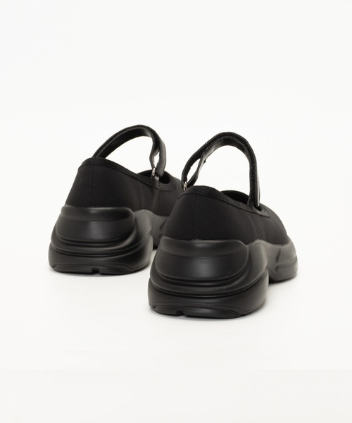 SVEC（シュベック）の「メリージェーン 厚底 スニーカー / SVEC（スニーカー・レディース・ブラック・36/37/38/39/40/35）」の9枚目の写真