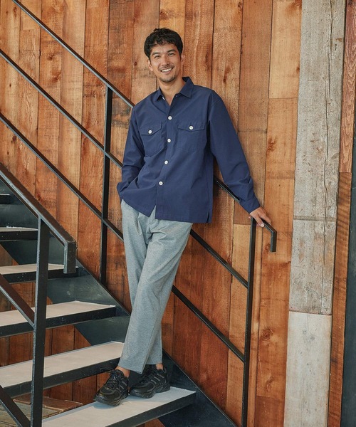 FOUND GOOD（ファウンドグッド）の「ミリタリーシャツ（シャツ/ブラウス・メンズ・グリーン系8/ネイビー/ベージュ・M/XL/L）」の12枚目の写真