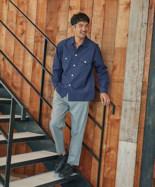 FOUND GOOD（ファウンドグッド）の「ミリタリーシャツ（シャツ/ブラウス・メンズ・グリーン系8/ネイビー/ベージュ・M/XL/L）」の13枚目の写真