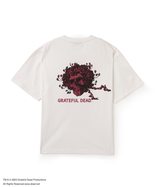 Grateful Dead(グレイトフルデッド)の「atmos pink Grateful Dead Big T-shirt / アトモス ピンク グレイトフル デッド ビッグ ティーシャツ 【SP】(Tシャツ/カットソー・レディース・ホワイト/チャコール・FREE)」の16枚目の写真