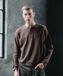 Regen Glanz（レーゲングランツ）の「thermal henryneck longsleeve T‐shirt/サーマルヘンリーネックロングスリーブTシャツ（Tシャツ/カットソー）」
