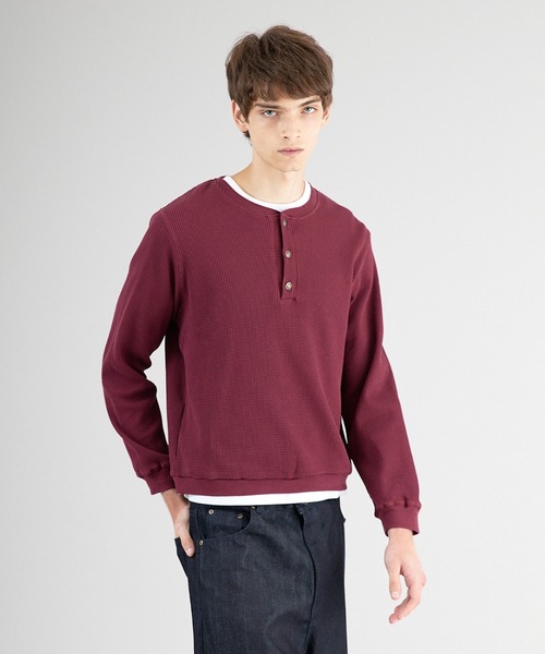 〈完売品〉Regen Glanzヘンリーネックスウェット Regen Glanz（レーゲングランツ）の「henry neck sweatshirt