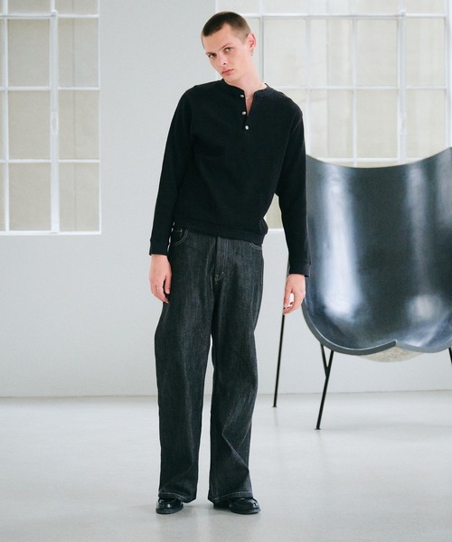 Regen Glanz（レーゲングランツ）の「thermal henryneck longsleeve T