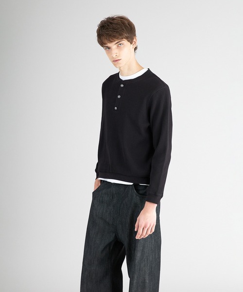 〈完売品〉Regen Glanzヘンリーネックスウェット Regen Glanz（レーゲングランツ）の「henry neck sweatshirt