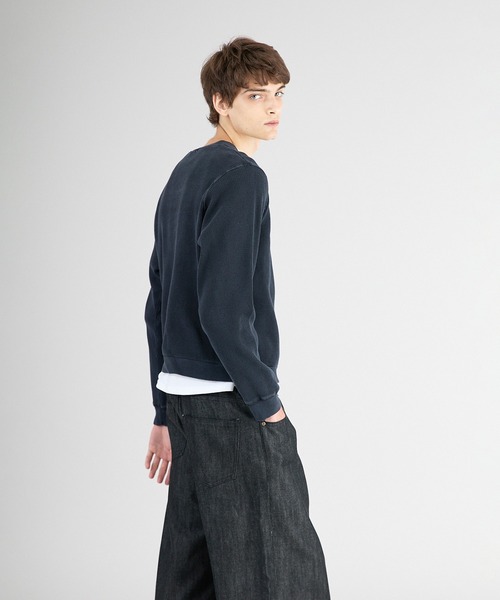 Regen Glanz（レーゲングランツ）の「thermal henryneck longsleeve T‐shirt/サーマルヘンリーネックロングスリーブTシャツ（Tシャツ/カットソー・メンズ・グレー/レッド/ブラック/ダークブラウン/ブラック系その他/杢グレー/パープル・SMALL/MEDIUM/LARGE）」の10枚目の写真