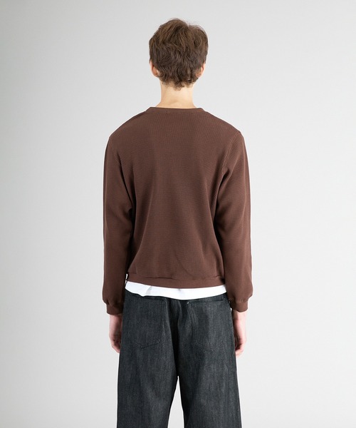 〈完売品〉Regen Glanzヘンリーネックスウェット Regen Glanz（レーゲングランツ）の「henry neck sweatshirt