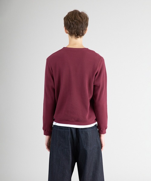 〈完売品〉Regen Glanzヘンリーネックスウェット Regen Glanz（レーゲングランツ）の「henry neck sweatshirt