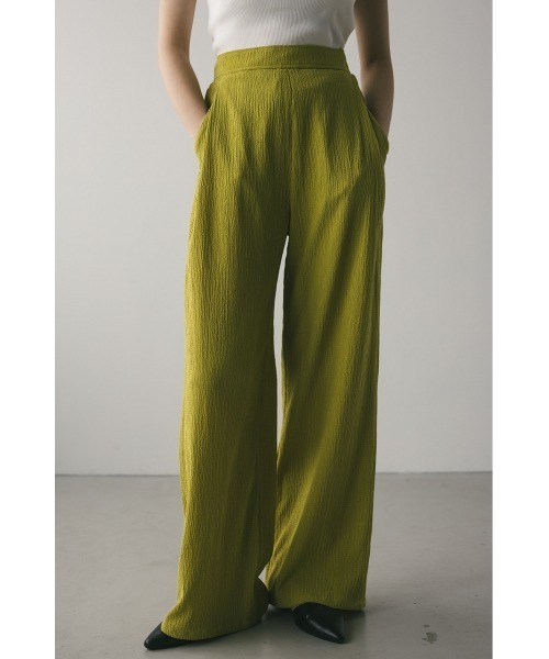 STYLEMIXER(スタイルミキサー)の「リンクルリラックスワイドパンツ(その他パンツ・レディース・グリーン/ブラック・SMALL/MEDIUM)」の19枚目の写真