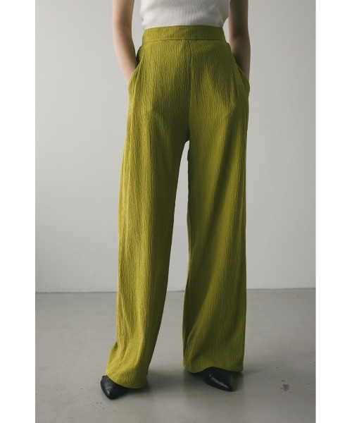 STYLEMIXER(スタイルミキサー)の「リンクルリラックスワイドパンツ(その他パンツ・レディース・グリーン/ブラック・SMALL/MEDIUM)」の20枚目の写真