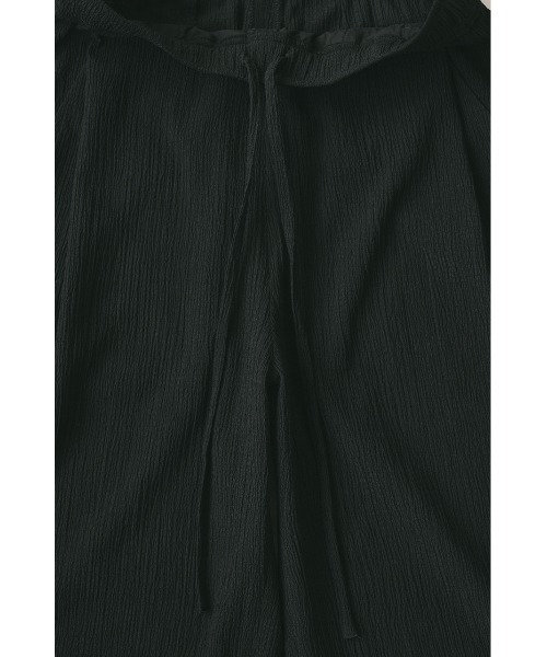 STYLEMIXER(スタイルミキサー)の「リンクルリラックスワイドパンツ(その他パンツ・レディース・グリーン/ブラック・SMALL/MEDIUM)」の14枚目の写真