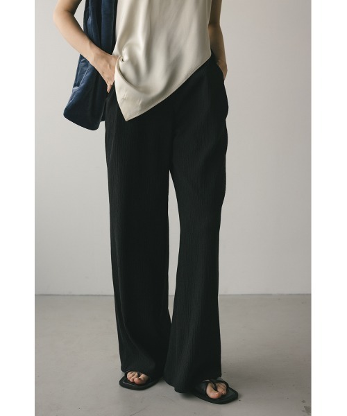 STYLEMIXER(スタイルミキサー)の「リンクルリラックスワイドパンツ(その他パンツ・レディース・グリーン/ブラック・SMALL/MEDIUM)」の21枚目の写真