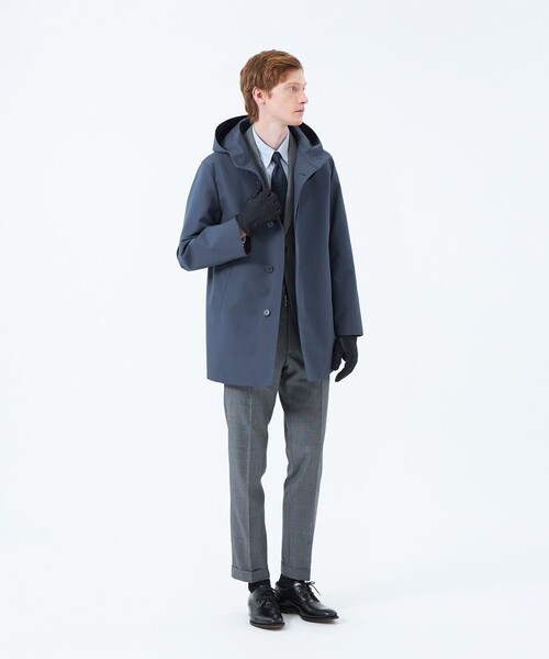 3層ブロードボンディング WELLINGTON HOOD short「ウェリントン