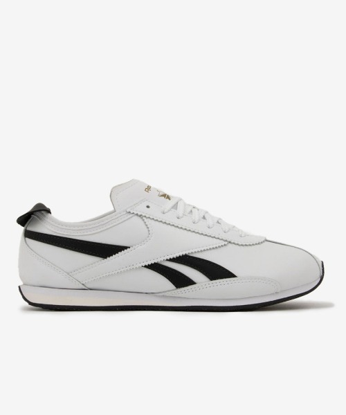 Reebok(リーボック)の「R400(スニーカー・メンズ・ホワイト/ブラック・23.5cm/24.0cm/25.0cm/25.5cm/26.0cm/27.0cm/28.0cm/28.5cm/24.5cm/26.5cm/27.5cm/23.0cm)」の1枚目の写真