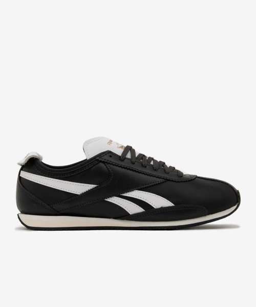 Reebok(リーボック)の「R400(スニーカー・メンズ・ホワイト/ブラック・23.5cm/24.0cm/25.0cm/25.5cm/26.0cm/27.0cm/28.0cm/28.5cm/24.5cm/26.5cm/27.5cm/23.0cm)」の2枚目の写真