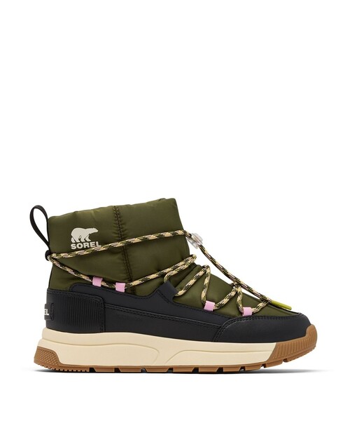 SOREL(ソレル)の「SOREL/ ウィットニー3スリッポンウォータープルーフ /ソレル(ブーツ・レディース・グリーン/ブラック/ブラウン・23.5cm/26.0cm/24.0cm/25.5cm/24.5cm/25.0cm/23.0cm/22.5cm)」の3枚目の写真