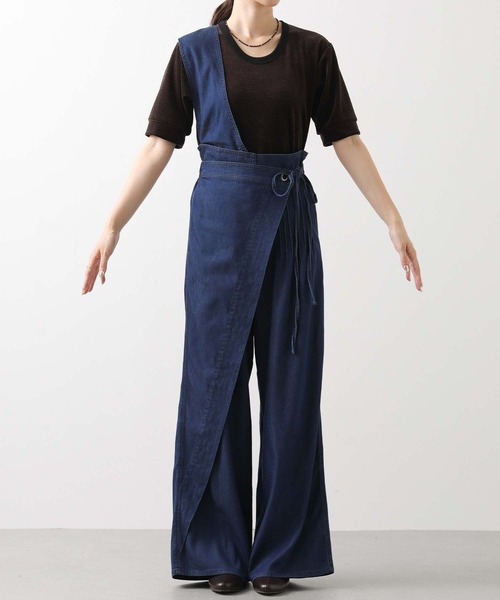 Gready Brilliant（グレディブリリアン）の「ワンショルアシメデニム（デニムパンツ・レディース・インディゴブルー・FREE）」の20枚目の写真