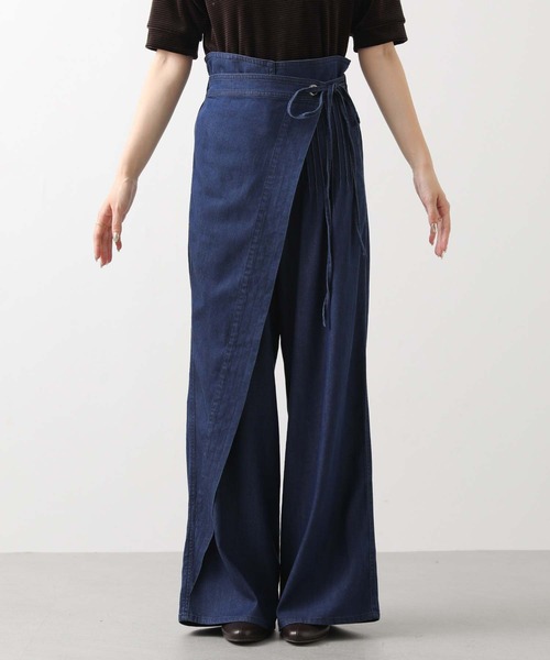 Gready Brilliant（グレディブリリアン）の「ワンショルアシメデニム（デニムパンツ・レディース・インディゴブルー・FREE）」の22枚目の写真