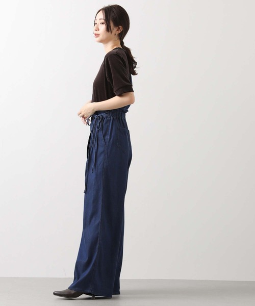 Gready Brilliant（グレディブリリアン）の「ワンショルアシメデニム（デニムパンツ・レディース・インディゴブルー・FREE）」の3枚目の写真