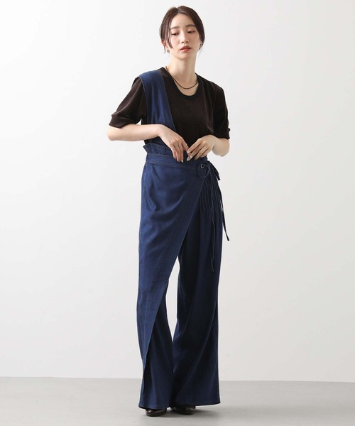 Gready Brilliant（グレディブリリアン）の「ワンショルアシメデニム（デニムパンツ・レディース・インディゴブルー・FREE）」の6枚目の写真