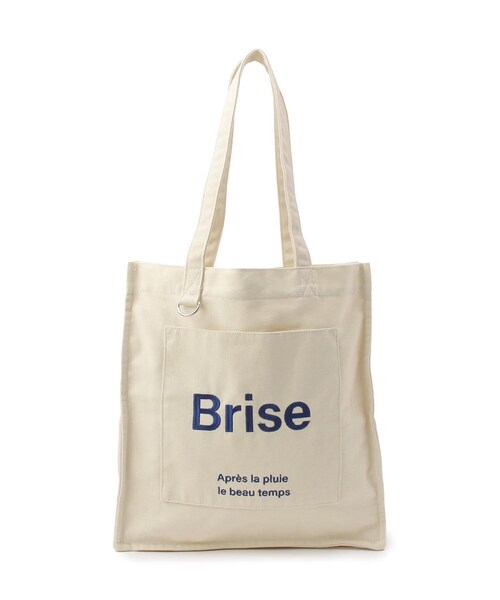 one'sterrace(ワンズテラス)の「SE ポケットスクエアロゴトート(トートバッグ・レディース・ブラック系8/グレー系4/アイボリー系8・99)」の1枚目の写真