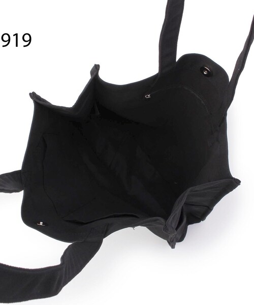 one'sterrace(ワンズテラス)の「SE ポケットスクエアロゴトート(トートバッグ・レディース・ブラック系8/グレー系4/アイボリー系8・99)」の10枚目の写真