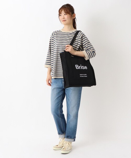 one'sterrace(ワンズテラス)の「SE ポケットスクエアロゴトート(トートバッグ・レディース・ブラック系8/グレー系4/アイボリー系8・99)」の20枚目の写真